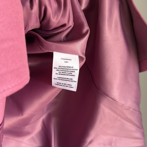 Derek Lam 10 Crosby Sandra Double Breasted Blazer in Mauve  Small - Picture 8 of 13